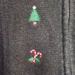 Studio Works Vintage  Woman’s Thick Knit Christmas Seasonal Sweater Jacket Photo 1