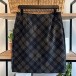 CAbi Step Out Plaid Pencil Knee Length Skirt w/Pockets Style #3756, 6 Photo 0