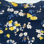 Garage Floral Button Front Mini Skater Skirt Photo 7