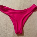 SheIn Hot pink high-waisted bikini bottoms #beachyvibes size small Photo 0