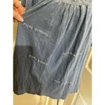 Sundry  Top Blouse Womens Smocked Elastic Neckline Short Flutter Sleeve Flowy M Photo 2