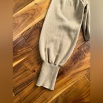 Aritzia Wilfred Cropped Rebecca Sweater Cowl Neck and Bubble Sleeves Large Photo 3