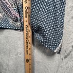 Bob Mackie  Wearable Art Kaftan Blouse Kimono Medium Pink Paisley Poncho Top Boho Photo 7