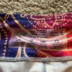 OWfit Multicolored Design 3/4 Length Leggings Blue Photo 1