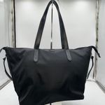 Botkier Black Nylon Leather Trim Tote Bag Photo 0