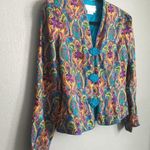 Maggy London  • Colorful Blue Blazer Size 8 Photo 1