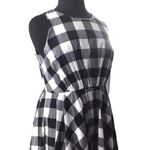 Lane Bryant Gingham Black and White Pinup Style Dress Plus Size Photo 6