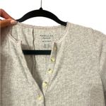 American Eagle Lounge Long Sleeve Henley Romper Photo 1