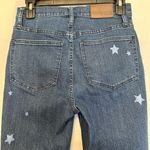 Madewell Womens Size 25 Cali Demi Boot Cropped Star Moon Celestial Edition Jeans Photo 3
