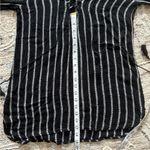 Billabong Same Story Hoodie Black White Stripe 100% Cotton Beach Size Medium Photo 6