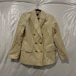 Rowing Blazers X Target Cream Corduroy Double Breasted Blazer Size Medium Photo 1