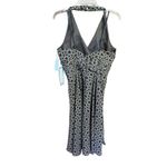 London Times  Halter Dress Sz 12 Brown/Taupe NWT Photo 1