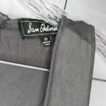 Sam Edelman Women Grey Faux Suede Laser Cut Out Hi-Low Tank Top Sz XS Photo 3