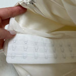 Reformation NWT Elisa Silk Wedding Dress Gown in Ivory Size 6 Photo 10