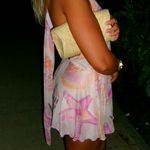 SheIn  Beachy Halter Backless Mini Dress Photo 2