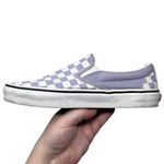 Vans Classic Slip On Checkerboard Lavender Purple Lilac Men’s 7/Women’s 8.5 Photo 10