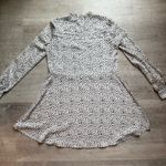 Avec Les Filles  Ruffle Dots Long Sleeves Fit And Flare Dress Size S Photo 10