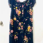 Old Navy Vintage  Midi Dress Women’s XL Floral Sundress Tiered Ruffle Cottagecore Photo 1