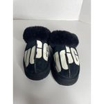 UGG  Platform Slip on Slipper Mules Black Disquette Chopd Womens 6 Photo 5