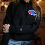 Champion Reverse Weave Big C Hoodie Photo 0