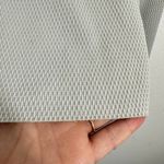 Nike Women's Light Gray Waffle Knit Cropped Long Sleeve Henley Shirt Size S Photo 9