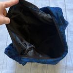 Handmade BoHo Blue Floral Shoulder Bag Photo 7