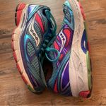 Saucony  Guide 7 10227-3 Blue Pink Running Shoes Lace Up Low Top Womens Size 8 Photo 2