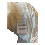 Elan White Coverup Size S Lace Trim Photo 3