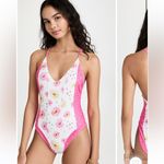 Love Shack Fancy NWT  one piece swimsuit paisley peony floral small shailee small Photo 1