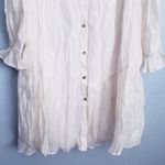 Baltic Born Breanna Button Down Cream Midi Dress Photo 4