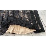 Dress Barn  Black Lace Overlay Dress  Photo 11
