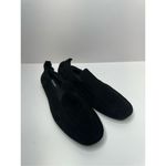 Nine West Loafer Flat Womens Size 6 Black Suede Leather Slip On Casual Shoes Photo 7