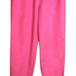 Super Massive Bubblegum Pink Casual Jogger Pants Barbie Core Large Pop Funk Photo 0