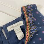 Monsoon Women’s Blue Embroidered Sleeveless Sheath Dress Size 10 Photo 5