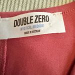 Double Zero  Women's Mystical Dress High Neck Sleeveless Sz Medium Dark Rose Pink Photo 6