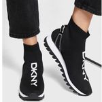 DKNY Sport Sneaker, Black & White Size 9.5M New in Box Photo 1