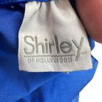 Vintage Lace Lacey Royal Blue French Cut Thong Lingerie Teddy One Piece … Size L Photo 4