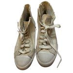 Skechers Women’s High-Top Sneakers | Glitter Effect Upper, Rhinestone Accents 8 Photo 1