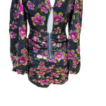 For Love & Lemons ‎ Morrison Mini Dahlia Floral Dress Black Sequin Size XS Photo 12