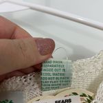 New Vintage Colleen's Collectables Medium Cream White Crochet Sweater Top Photo 6