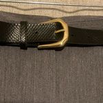 Sag Harbor VINTAGE Dark Gray Pleated Women's Slacks With Black Belt Size 16, 33” Photo 2