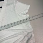 Nic+Zoe  White Twist Front V-Neck Tee Photo 3