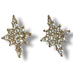 Free People  Quinn 14K Gold Plated Stud Set in Gold Opal NWT Dainty Ethereal Photo 10