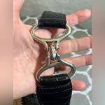 Brighton  Black and Natural Tan Woven Women’s Bag black and silver accents spring Photo 14