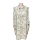 Roberta Roller Rabbit Roller Rabbit Caxias Darya Dress Sage Green White Floral Size Medium Photo 2