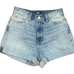BDG Urban Outfitters Mom High-Rise Rolled Cuffed Denim Jean Shorts Photo 0