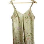 Oscar de la Renta VINTAGE  Pink Label Floral Satin Slip Dress One Size Photo 0