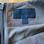 Intermix brown goat suede tie-waist shorts size small Photo 6