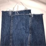 Levi's Womens Size 12 Jeans Relaxed Taper 550 Raw Hem High Rise Vintage 90s Blue Photo 11