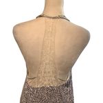 Victoria's Secret  Lavender Animal Print Lace Chemise Size M/L Photo 4